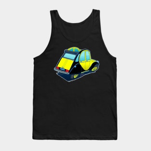 Classic Citroen Deux Chevaux Charleston just the car Tank Top